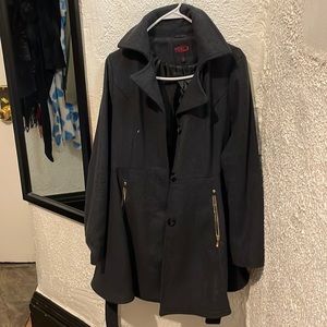 Sz SMALL Babydoll Belted Jacket